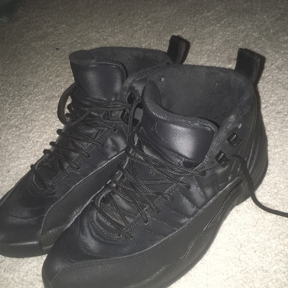 Jordan Shoes 12s Black Winterized Poshmark